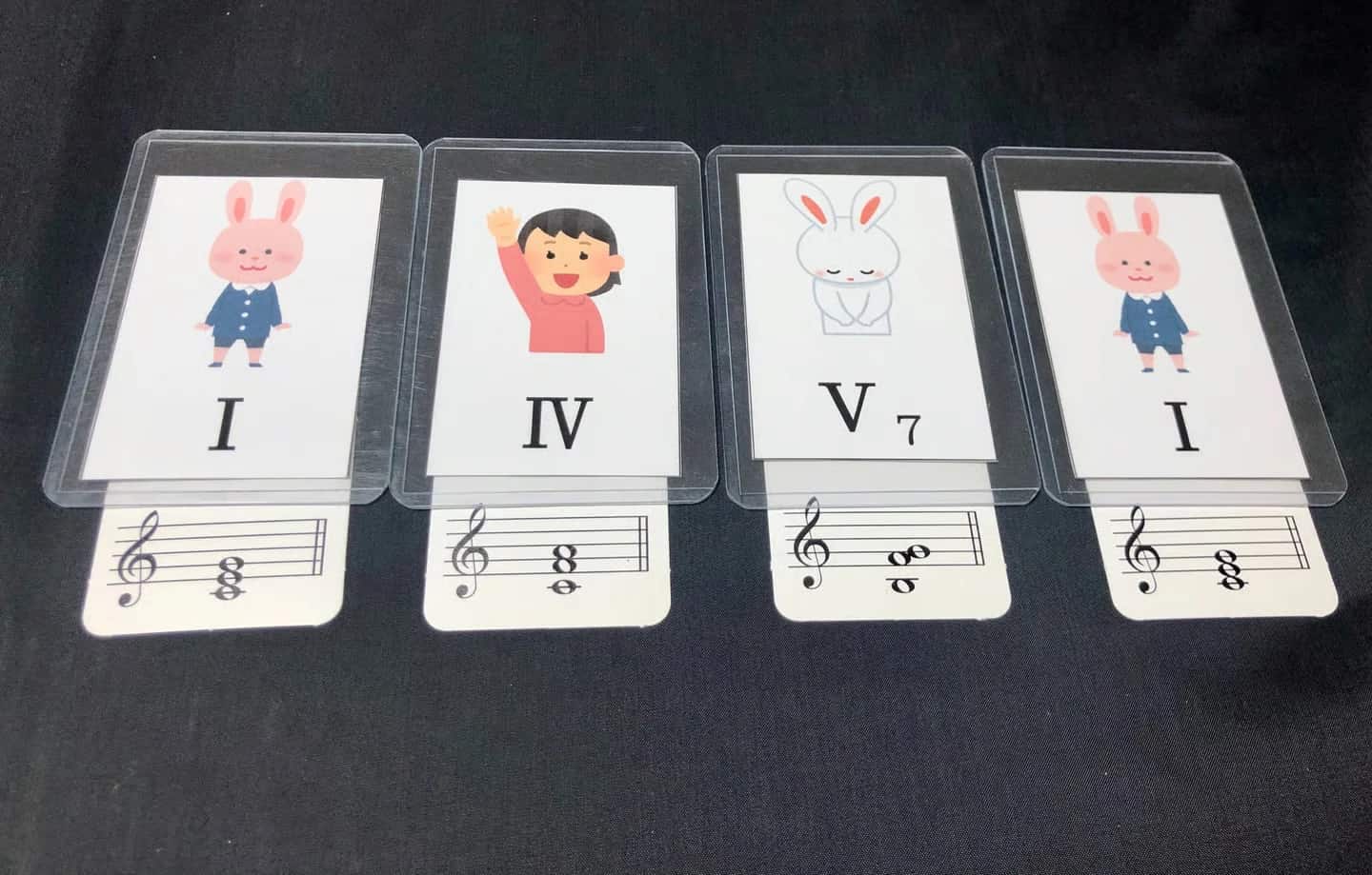 音感を育てるカード教材