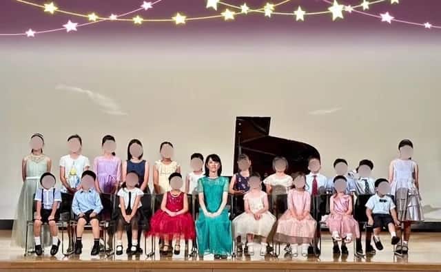 発表会の集合写真